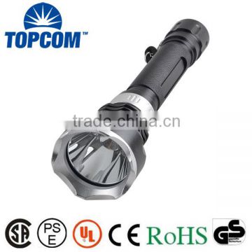 Super Bright Rechargeable diving powerful led flashlight