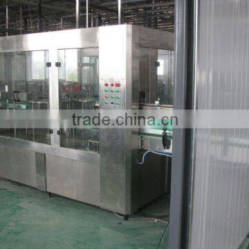 Mineral water bottle washing filling and capping machine