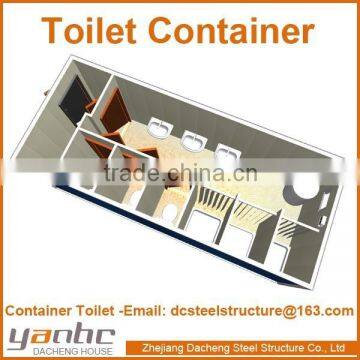 Prefabricated Shipping Modern Modular Sanitary Container with Bathroom,Toilet,Basin,