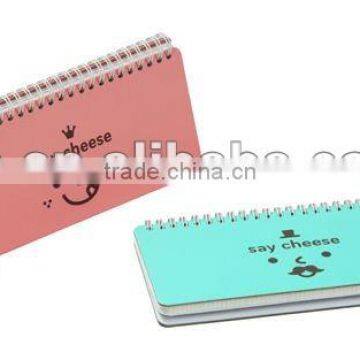 2012 New style calendar notebook pink blue