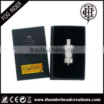 THC new products, RTA atomizer, top fill design fog rider tank