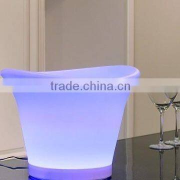 Beer Acrylic Cutom Light Up Led Ice Bucket Seller China Manufacturer