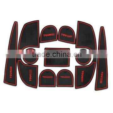 Fancy luminous car carpet for Volkswagen Touran 2008-2015 11pcs/set