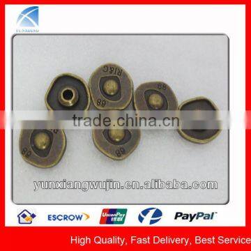 YX1548 Fashion Metal Antique Brass Decorative Studs for Jeans