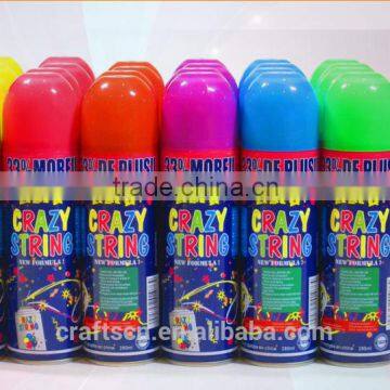 Color string spray for wedding and party