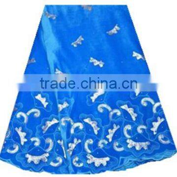 Selling comfortable african lace velvet lace fabric