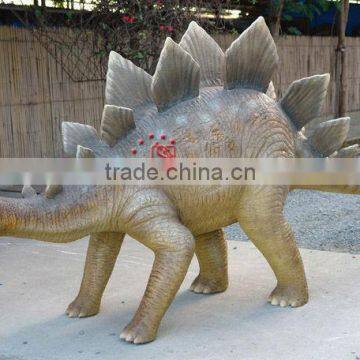 Fiberglass stegosaurus Model For Theme Park