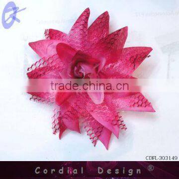2013 wholesale flower clasp for clothing and hair accessories