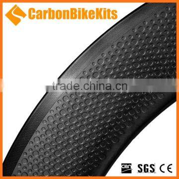 CarbonBikeKits SP80C 25mm Wide 80mm Clincher Carbon Rim Dimple