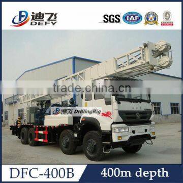 Dfc-400b 400m Truck Mounted Rotary used borehole Water Well Drilling Machine for Sale