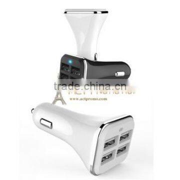 hot selling 4 USB ports car charger 4.2A