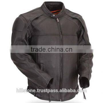 MEN'S LEATHER MOTORBIKE JACKETS