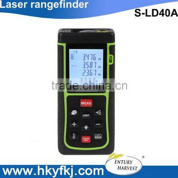 Electronic golf laser range finder