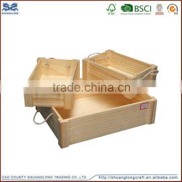 2016 New Design Wholesale Shabby chic antique vintage recycled wood fruit crates