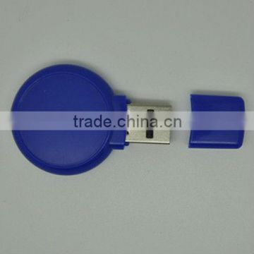 round shape USB flash drive gift promotion