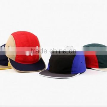 Hot Sale Custom 5 Panel Camp Caps with Woven Tags,Custom 5 Panel Caps