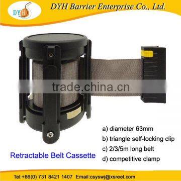 cassette belt barrier,retractable barrier cassette,way cassette retractable belt stanchion