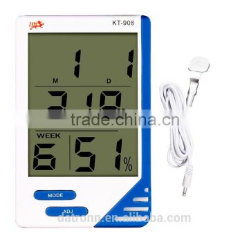 KT908 digital clock thermometer thermometer