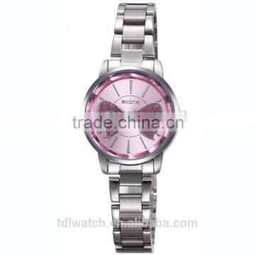 Alibaba Express Bowknot Butterfly Lady Fashion Latest Wrist Watch