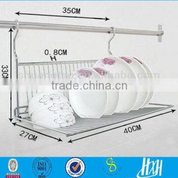 stainless steel dish drainer tray, dish rack of Guangzhou factory