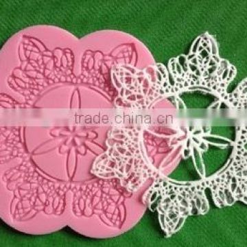 2016 new arrival snow flower silicone lace mat,fondant cake mold,cake decorating tools