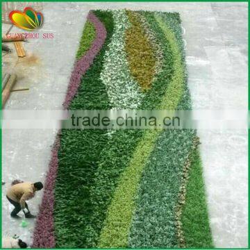 2015 new products vertical plastic green wall for home decor