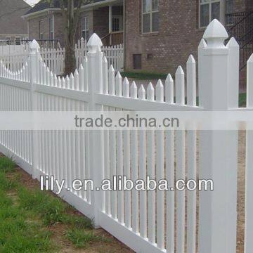 vinyl fence ,100% virgin material, strong uv resistance