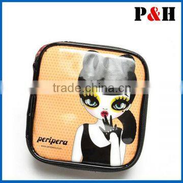 Small Girls Large Travel Toiletries Cosmetic Shaving Wash rolling Bag Case