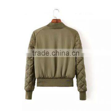 Wholesale Clothing Short Cotton Baseball Jacket photo-4