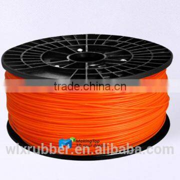 Wholesale 3D Printer Filament 1.75mm 3mm 2.85mm PLA ABS Nylon Flexible Rubber Wood HIPS PVA Plastic                        
                                                Quality Choice