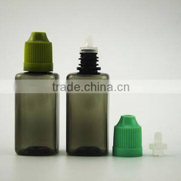 factory price plastic pet e cig oil bottle 30ml PET e liquid dropper bottle