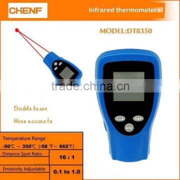 CE ROHS infrared laser Digital display thermometer gun with laser point Temperature Gun (-50-900C) DT8350/8700/8900