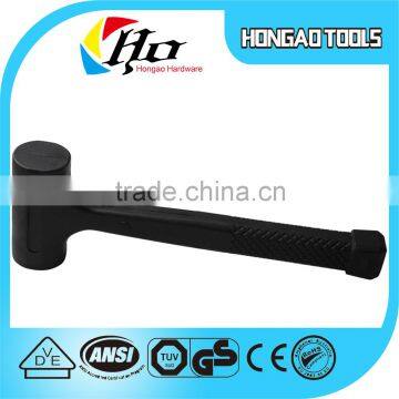 Black color Factory direct sale two ways Portable High Elastic plastic Hammer for Insulating Glass