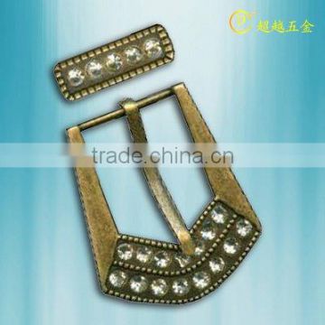 beaded pin Belt Buckle with clip