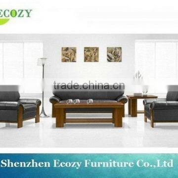 Top grade latest cow leather office sofa