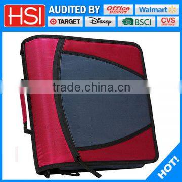 wholesale 3 ring zipper binder fit tablet computer