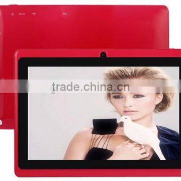 2014 Wholesale 7 Inch Tablet PC Android 4.0 Capacitive Screen 512M 4GB Camera WIFI Q88 Allwinner A13 Stouch 7'' Tablet pc photo-2