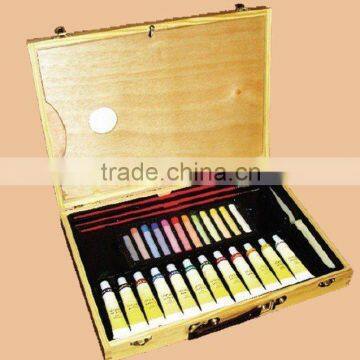 Wooden drawing box set