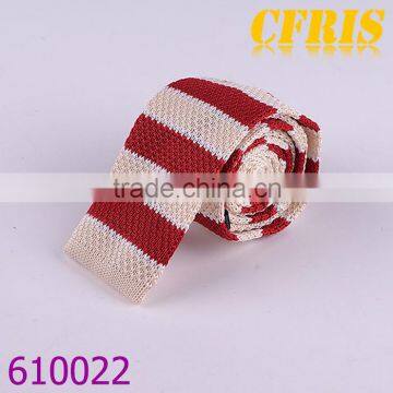 Men Knitted Tie stripe necktie