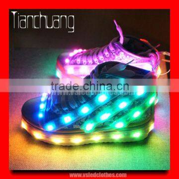 RF Remote Controlled Light Up Adult Shoes, LED Light Up Dance Shoes