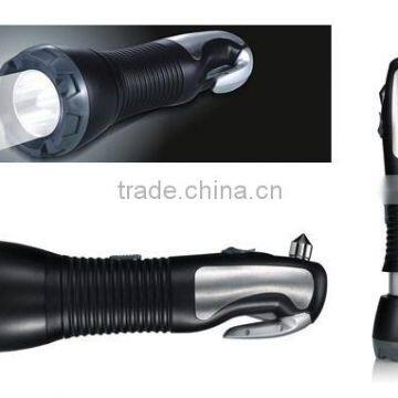 2015 New Design 3 in 1 Multi Emergency Break Glass Hammer With Seat Belt Cutter and Torch photo-2