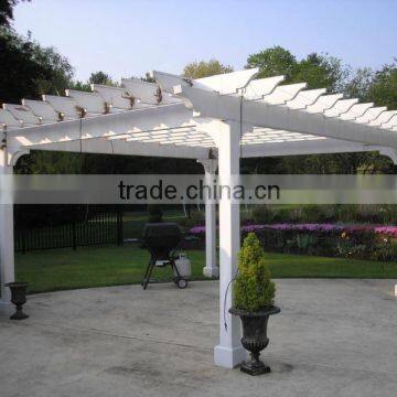 CE,FSC,SGS Certification Wpc Waterproof Best Price Waterproof Wpc Pergola Price photo-2