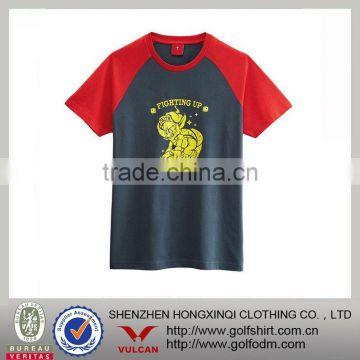 2013 New design 100% cotton casual tee shirts