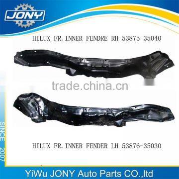 Front inner fender liner for HILUX 1998-2001 OEM 53875-35040 RH 53876-35030 LH