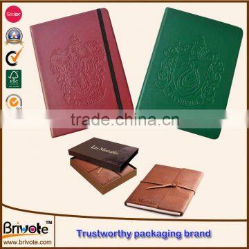 leather note book