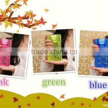 Eco-friendly baby PVC warm water bottle anti-scald high quality