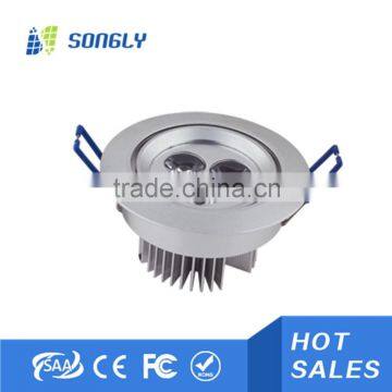 18W high brightness recessed LED down light fixtures with 2 years warranty