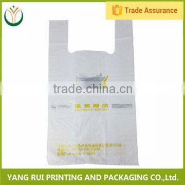 Buy Direct From China Factory Loop Handle t Shirt Printed Bag,mart T-shirt Bag photo-2