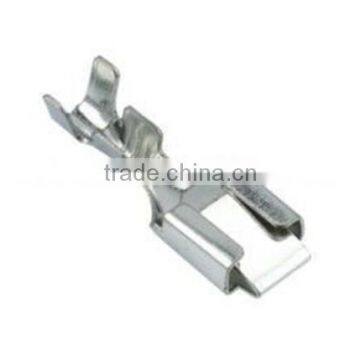 Wire crimp terminal for stamping and wire connecting part DJ621-B6.3A-D