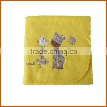 Emboridery Pattern Customized Polyester Blanket